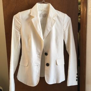 Off white Mango linen blazer.
